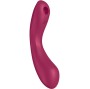 SATISFYER - CURVE TRINITY 1 AIR PULSE VIBRATION ROUGE