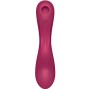 SATISFYER - CURVE TRINITY 1 AIR PULSE VIBRATION RED