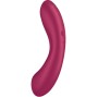 SATISFYER - CURVE TRINITY 1 AIR PULSE VIBRATION ROUGE