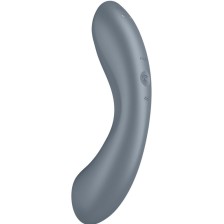 SATISFYER - CURVE TRINITY 1 AIR PULSE VIBRATION GRIS