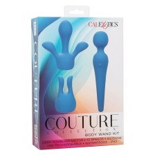 CALEXOTICS - COUTURE KIT VIBRATOR WAND 10 VIBRATIONS BLUE