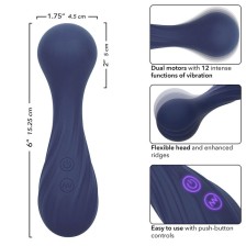 CALEXOTICS - CHARISMA TEMPTATION MASSAGER 12 FUNÇÕES ROXO