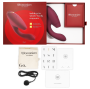 WOMANIZER - DUO 2 STIMULATOR BORDEAUX