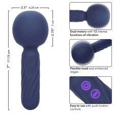 CALEXOTICS - CHARISMA SEDUCTION MASSAGER 12 FUNKTIONEN 17,75 CM X 6,25 CM LILA