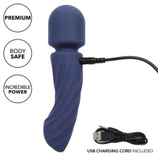 CALEXOTICS - CHARISMA ALLURE MASSAGER DOPPELMOTOR 12 FUNKTIONEN 17,25 CM X 4,5 CM LILA