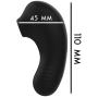 RITHUAL - STIMOLATORE CLITORIDE TASCABILE SHUSHU PRO 2 POTENTI MOTORI JET