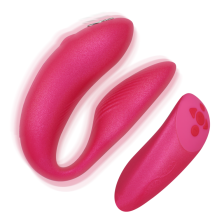 WE-VIBE - VIBRADOR WE VIBE CHORUS PARA CASAIS COM SQUEEZE CONTROL ROSA