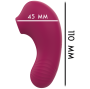 RITHUAL - SHUSHU PRO POCKET CLITORIS STIMULATOR 2 POWERFUL ORCHID MOTORS