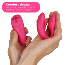 WE-VIBE - CHORUS VIBRATOR FOR COUPLES WITH SQUEEZE CONTROL PINK