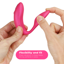 WE-VIBE - VIBRATEUR CHORUS POUR COUPLES AVEC COMMANDE DE SQUEEZE ROSE