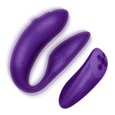 WE-VIBE - CHORUS VIBRATOR FOR COUPLES WITH LILAC SQUEEZE CONTROL