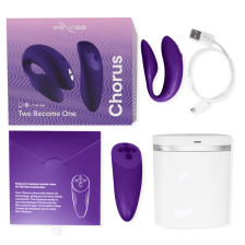 WE-VIBE - VIBRATEUR CHORUS POUR COUPLES AVEC CONTRÔLE DE SQUEEZE LILAS