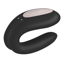 SATISFYER - DOUBLE JOY CON APP NERO