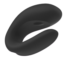 SATISFYER - DOUBLE JOY CON APP NERO