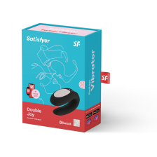 SATISFYER - DOUBLE JOY CON APP PRETO