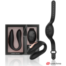 ANNE'S DESIRE - DUAL PLEASURE WIRELESS TECHNOLOGY WATCHME BLACK