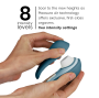 WOMANIZER - LIBERTY 2 STIMULATEUR DE CLITORIS ET ASPIRATION BLEU