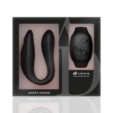 ANNE'S DESIRE - DUAL PLEASURE TECHNOLOGIE SANS FIL WATCHME NOIR