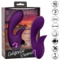 CALEXOTICS - HUNTINGTON BEACH HEARTBREAKER STIMULATOR & SUCTIONER PURPLE BY CALIFORNIA DREAMING
