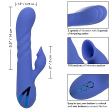 CALEXOTICS - LA LOVE VIBRATOR & SAUGROHR BLAU VON CALIFORNIA DREAMING
