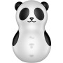 SATISFYER - POCKET PANDA STIMULATEUR & VIBRATEUR NOIR ET BLANC