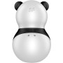 SATISFYER - POCKET PANDA STIMULATEUR & VIBRATEUR NOIR ET BLANC