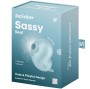 SATISFYER - SASSY SEAL ESTIMULADOR E VIBRADOR AZUL