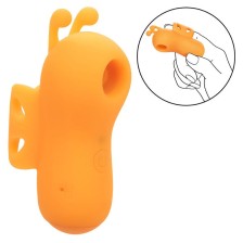 CALEXOTICS - NEON VIBES BUZZING VIBE LE STIMULATEUR DE DOIGTS 10 VIBRATIONS ORANGE