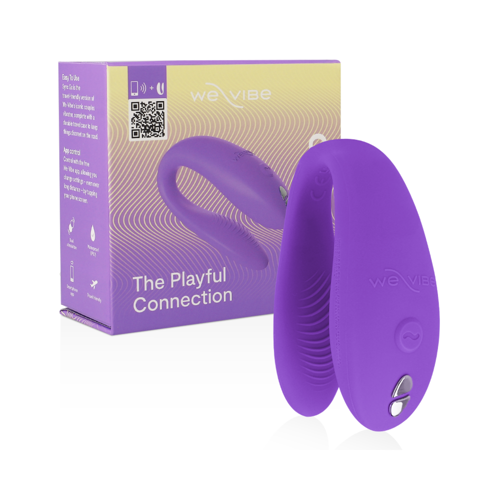 WE-VIBE - SYNC GO DOUBLE STIMULATEUR VIOLET