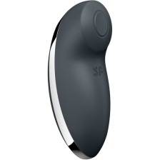 SATISFYER - TAP & CLIMAX 2 VIBRADOR E ESTIMULADOR CINZA