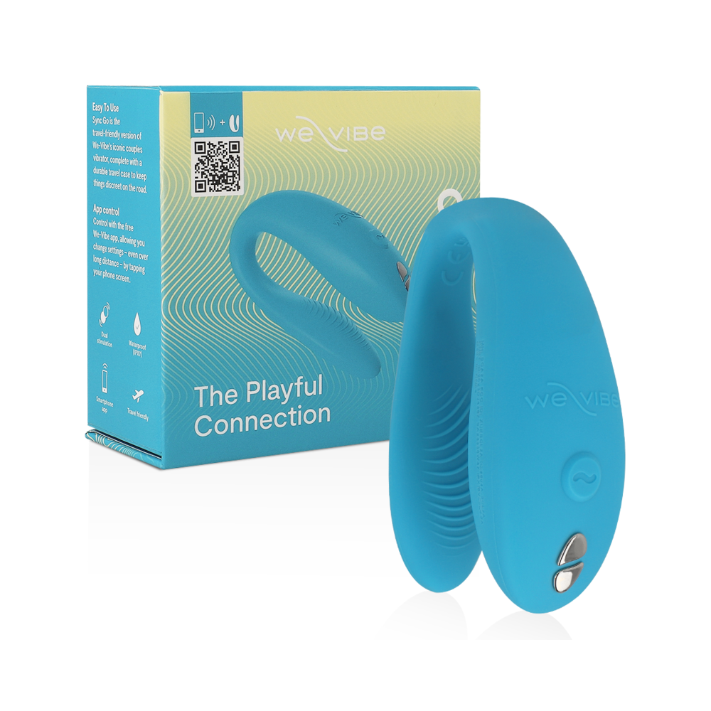 WE-VIBE - SYNC GO DOUBLE STIMULATEUR TURQUOISE