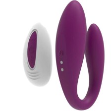 ARMONY - KITTY VIBRATOR FOR COUPLES REMOTE CONTROL PURPLE