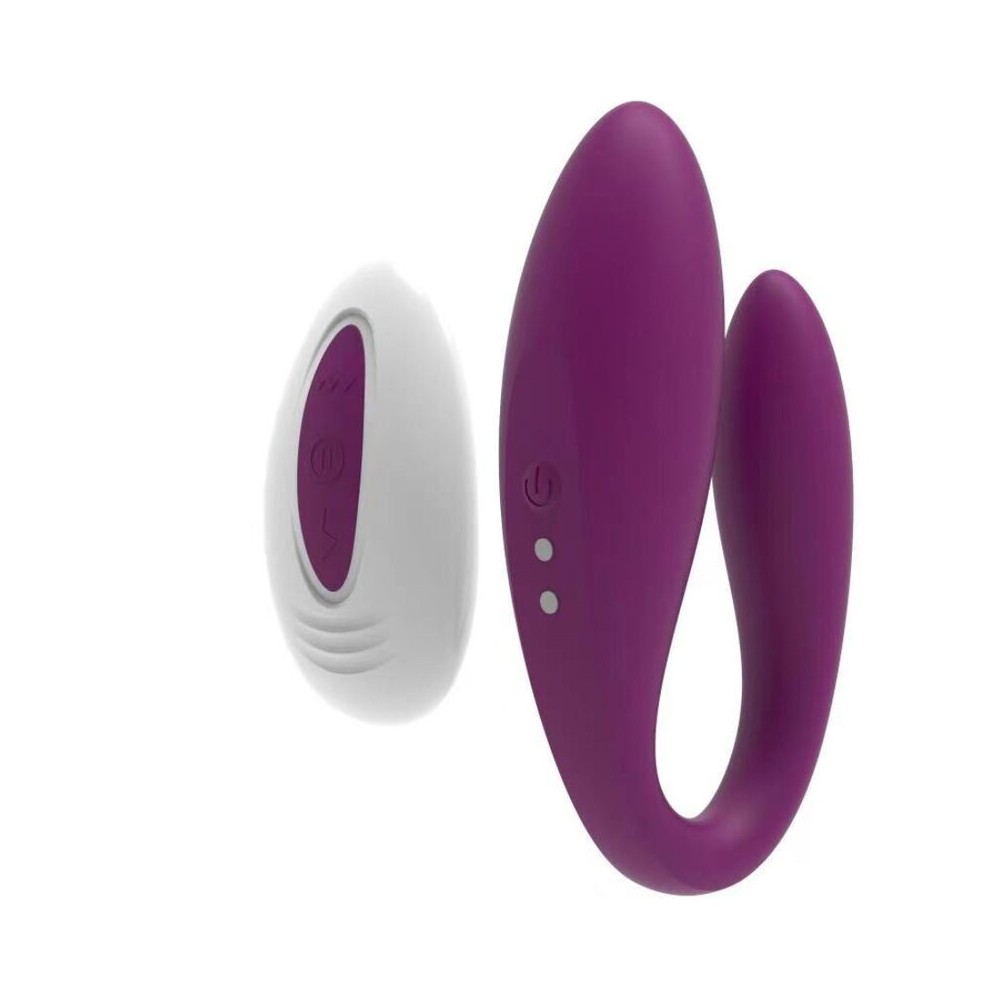 ARMONY - KITTY VIBRATOR FOR COUPLES REMOTE CONTROL PURPLE