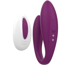 ARMONY - KITTY VIBRATOR FOR COUPLES REMOTE CONTROL PURPLE