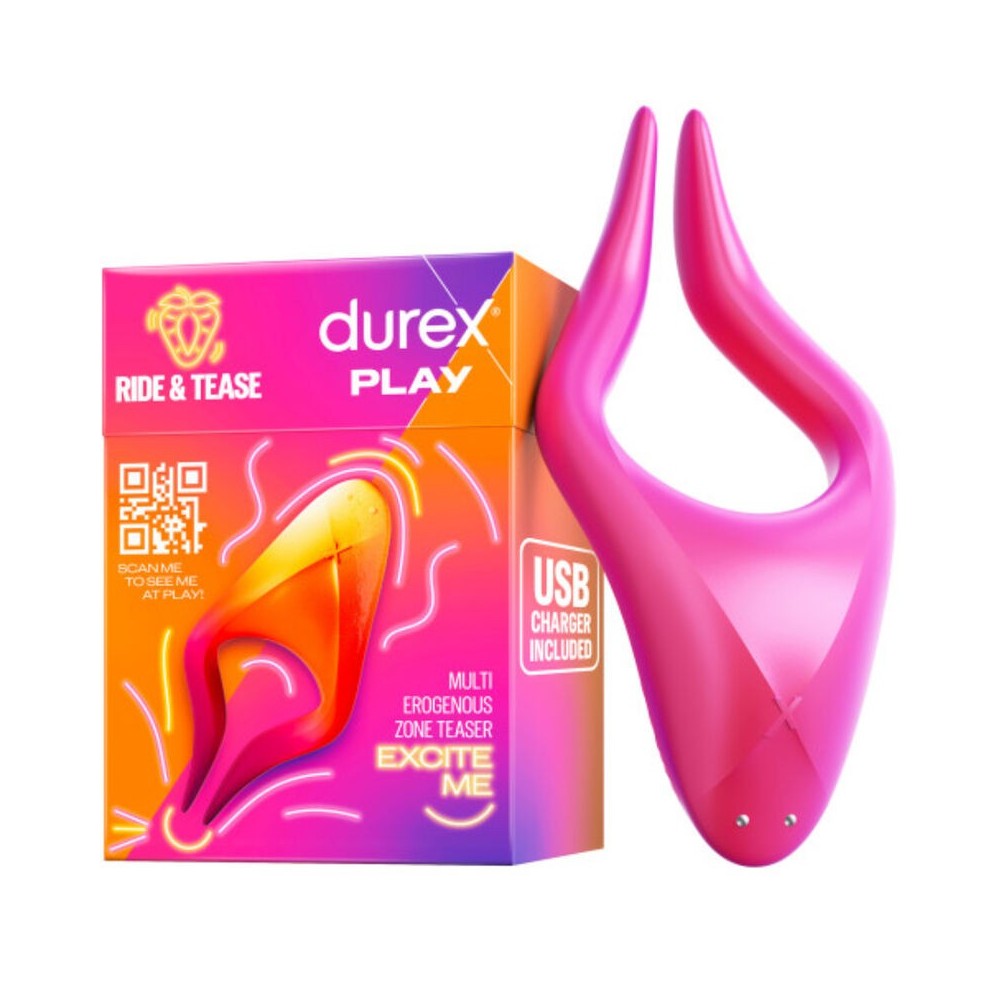 DUREX - BRINQUEDO MULTI-ESTIMULADOR RIDE & TEASE