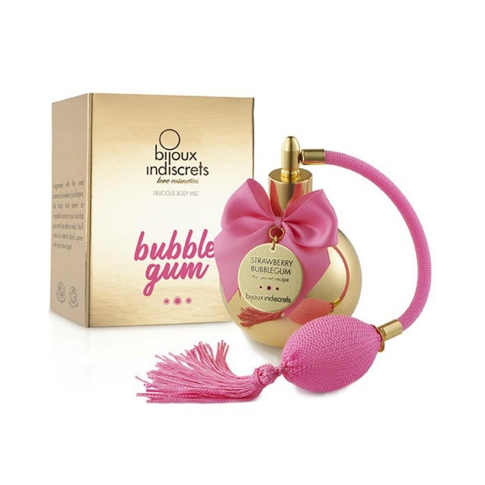 BIJOUX INDISCRETS - BUBBLE GUM KÃRPERSPÃLLER ERDBEERGUMMI 100 ML