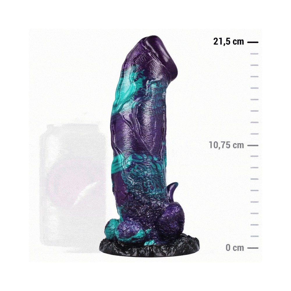 EPIC - BASILISK DILDO DOPPELT SCHUPPIG VERGNÜGEN, GROSSE GRÖSSE