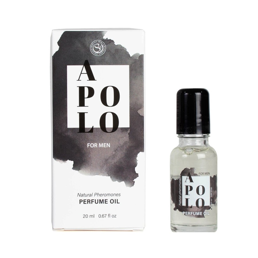 SECRETPLAY - OLIO PROFUMO AI FEROMONI NATURALI APOLO 20 ML