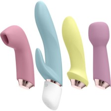 SATISFYER - MARVELOUS FOUR CONJUNTO VIBRADOR E PULSO DE AR