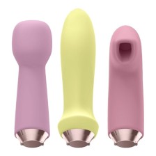 SATISFYER - MARVELOUS FOUR ENSEMBLE VIBRATEUR ET AIR PULSE