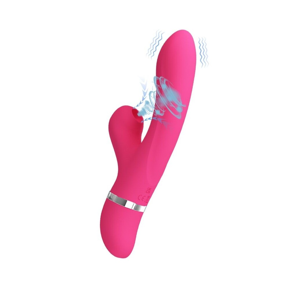 PRETTY LOVE - VIBRATEUR ET VENTOUSE WILLOW RABBIT