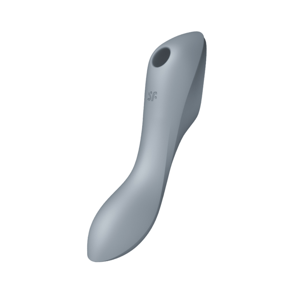 SATISFYER - STIMULATEUR ET VIBRATEUR CURVY TRINITY 3 GRIS