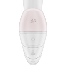 SATISFYER - SUPERNOVA AIR PULSE STIMULATEUR ET VIBRATION BLANC