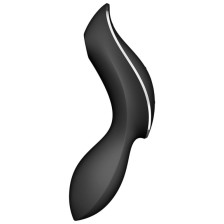 SATISFYER - CURVY TRINITY 2 AIR PULSE VIBRATOR SCHWARZ