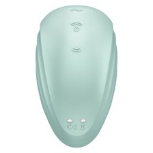 SATISFYER - PEARL DIVER AIR PULSE STIMULATOR & VIBRATOR GREEN