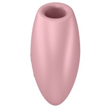 SATISFYER - CUTIE HEART AIR PULSE STIMULATOR & VIBRATOR PINK