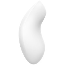 SATISFYER - STIMOLATORE E VIBRATORE A IMPULSI D'ARIA VULVA LOVER 2 BIANCO