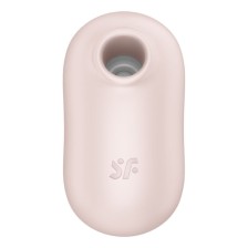 SATISFYER - PRO TO GO 2 DOPPELTER LUFTPULSSTIMULATOR & VIBRATOR BEIGE