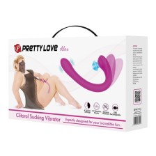 PRETTY LOVE - ALEX VIBRATEUR ET VENTOUSE DE CLITORIS LILAS