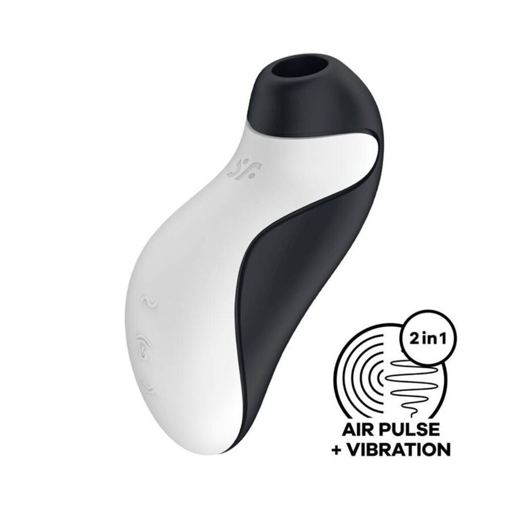 SATISFYER - ESTIMULADOR DE PULSO DE AR ORCA + VIBRAO